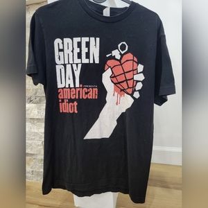 Green Day Black Graphic T-Shirt